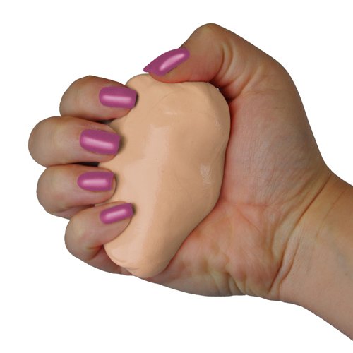 Squeeze 4 Strength 1# Md Soft Hand Therapy Putty Dark Beige - Best Medical Supplies Online