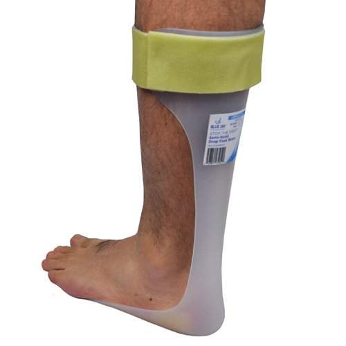 Semi-Solid Ankle Foot Orthosis Drop Foot Brace Large Left - Best Medical Supplies Online