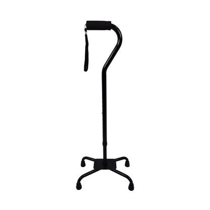 Quad Cane Large Base Black by Blue Jay Brand - Best Medical Supplies Online