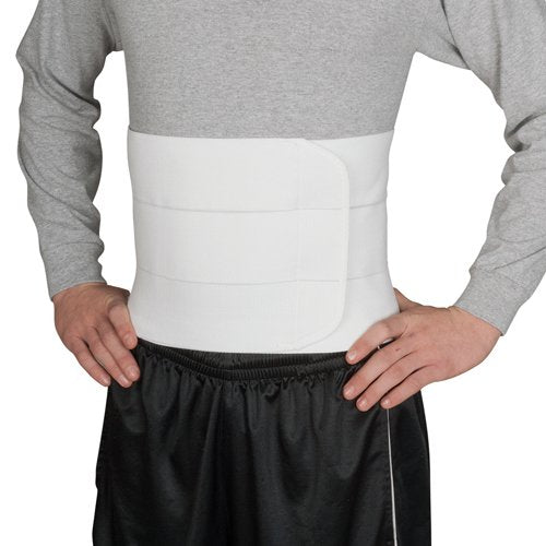 Blue Jay Abdominal Binder Universal White 9 Width - Best Medical Supplies Online