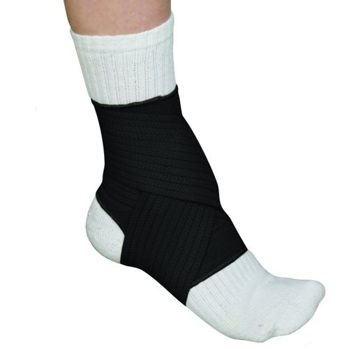 Blue Jay Adjustable Ankle Wrap Black Medium 8 -9 - Best Medical Supplies Online