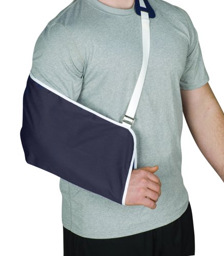 Blue Jay Universal Arm Sling with Shoulder Comfort Pad-Blue - Best Medical Supplies Online