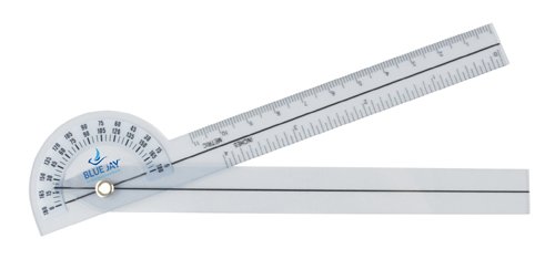 Take A Range Check Plastic 6-3/4 Goniometer 180D - Best Medical Supplies Online