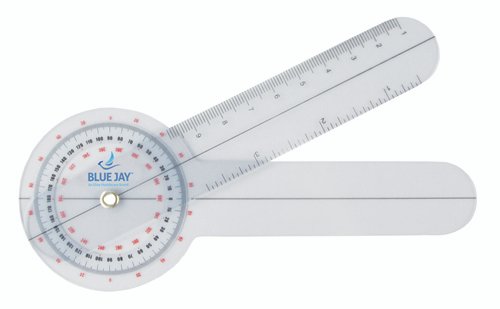 Take A Range Check Plastic 6 Goniometer 360 Deg - Best Medical Supplies Online