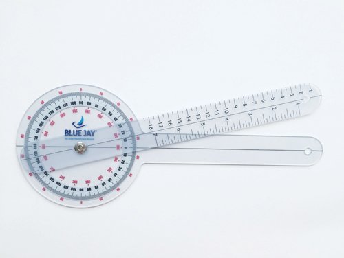 Take A Range Check Plastic 12 Goniometer 360 Deg - Best Medical Supplies Online