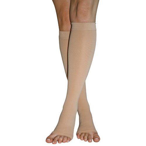 Firm Surg Weight Stkngs 2Xlg 20-30mmHg Below Knee Open Toe - Best Medical Supplies Online