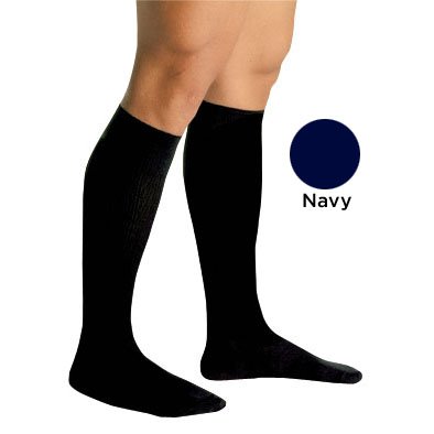 Men's Firm Support Socks 20-30mmHg Navy Large - Best Medical Supplies Online