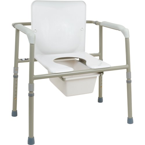 Bariatric Three-in-One Commode 2/CS - Best Medical Supplies Online