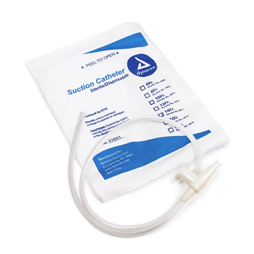 Suction Catheters Sterile 14FR Case / 50 - Best Medical Supplies Online