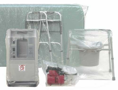 Equipment Bags Plastic for BIPAP&CPAP 21.5 x30 RL/100