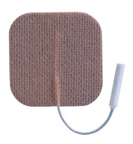 Electrodes First Choice(3165F) 2 Square Foam Pigtail Pk/4