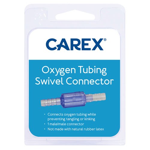 Oxygen Tubing Swivel Connector 1 Male/Male Connector - Best Medical Supplies Online