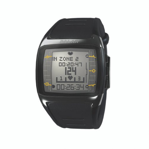 Polar Hear Rate Monitor FT60M Black w/White Display Male