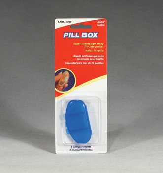 Pill Box-Daily (Kidney Shaped) - Best Medical Supplies Online