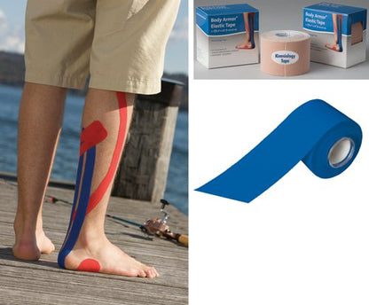 Kinesiology Tape 2 x 16.5' Blue - Best Medical Supplies Online