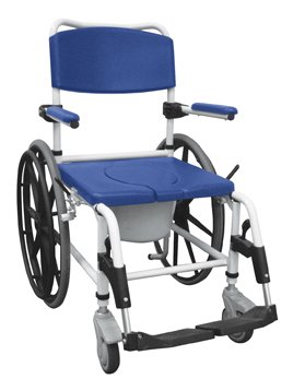 Shower/Commode Rehab Chair Aluminum - Best Medical Supplies Online