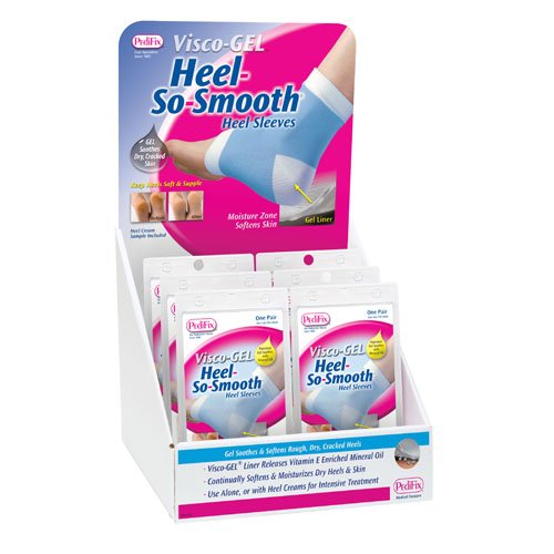 Heel-So-Smooth Display Counter Top (6 pair)