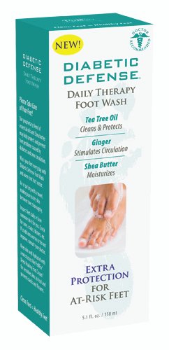 Diabetic Defense Daily Therapy Foot Wash 5.1 oz. Bottle