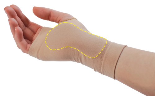 Visco-GEL Carpal Tunnel Relief Sleeve Small Left