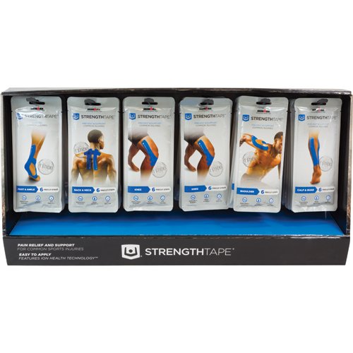 StrengthTape Kinesiology Tape Kit Display (36 pcs) - Best Medical Supplies Online