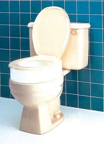 Raised Toilet Seat Elevator - Standard Carex - Best Medical Supplies Online