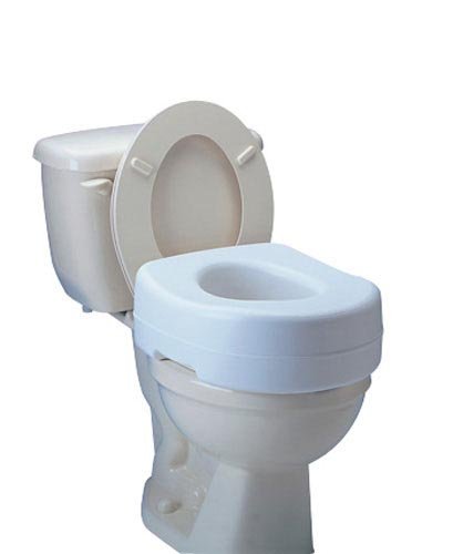 Raised Toilet Seat 5 1/2 High Carex - Best Medical Supplies Online