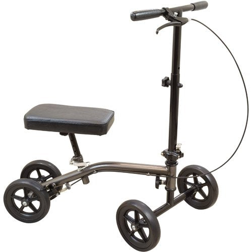 Knee Scooter Economy Roscoe Sterling Grey - Best Medical Supplies Online