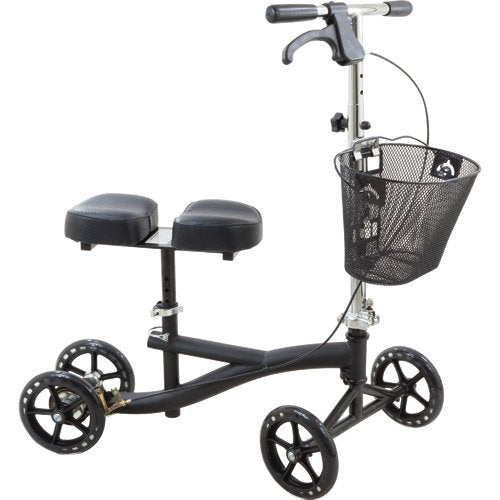 Knee Scooter Deluxe Roscoe Black - Best Medical Supplies Online