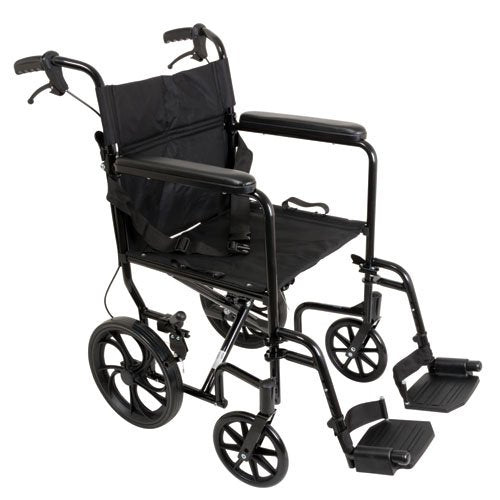 ProBasics Aluminum Transport Chair 12 Wheels - Best Medical Supplies Online