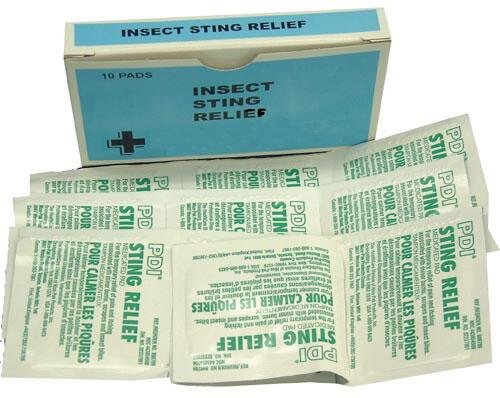 Insect Sting Wipes Bx/10