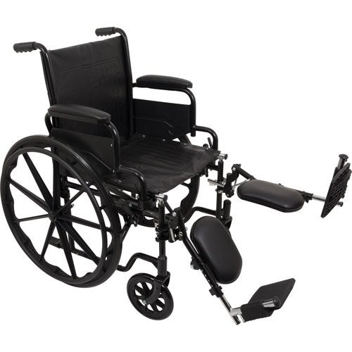 ProBasics K1 Ltwt Wheelchair 18 x16 Seat Flip DA ELR - Best Medical Supplies Online