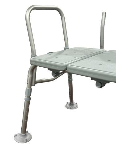 Bathroom Perfect Transfer Bench w/Back Blue Jay Case/2 - Best Medical Supplies Online